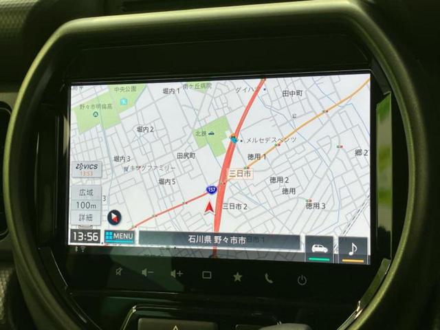 ハスラー 4WDタフワイルド 保証書/純正 8インチ メモリーナビ/シートヒーター/全方位モニター/車線逸脱防止支援システム/ヘッドランプ LED/EBD付ABS/横滑り防止装置/アイドリングストップ/クルーズコントロール 4WD(9枚目)