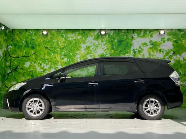 プリウスα Sチューンブラック 新品タイヤ/純正 SDナビ/Bluetooth接続/ETC/EBD付ABS/横滑り防止装置/アイドリングストップ/バックモニター/フルセグTV/DVD/エアバッグ 運転席/エアバッグ 助手席(2枚目)