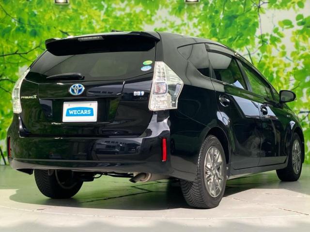 プリウスα Sチューンブラック 新品タイヤ/純正 SDナビ/Bluetooth接続/ETC/EBD付ABS/横滑り防止装置/アイドリングストップ/バックモニター/フルセグTV/DVD/エアバッグ 運転席/エアバッグ 助手席(3枚目)