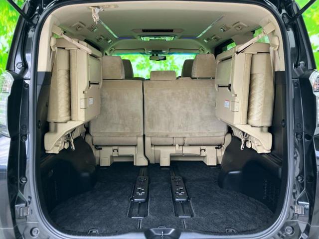 ヴェルファイア Ｖ　新品タイヤ／保証書／社外　１０インチ　ＳＤナビ／フリップダウンモニター　社外　１２．８インチ／両側電動スライドドア／パーキングアシスト　バックガイド／ヘッドランプ　ＬＥＤ　バックカメラ　後席モニター（21枚目）