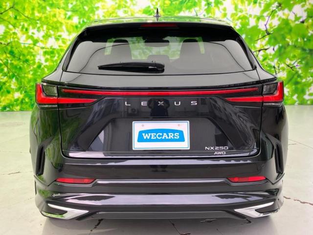 NX 4WD NX250バージョンL サンルーフ/純正エアロ/保証書/純正 SDナビ/衝突安全装置/シートヒーター/車線逸脱防止支援システム/シート フルレザー/電動バックドア/ヘッドランプ LED/ETC/EBD付ABS 革シート(50枚目)