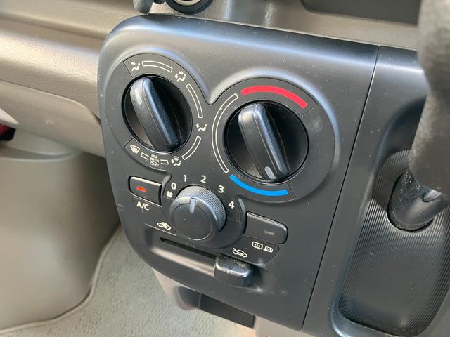 エアコン操作部