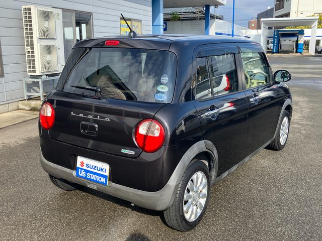 アルトラパン X 2WD 7インチナビ(TV付) バックカメラ レーダーブレーキサポート ディスチャージヘッドランプ 運転席シートヒーター オートライト 6スピーカー 14インチアルミホイール(7枚目)