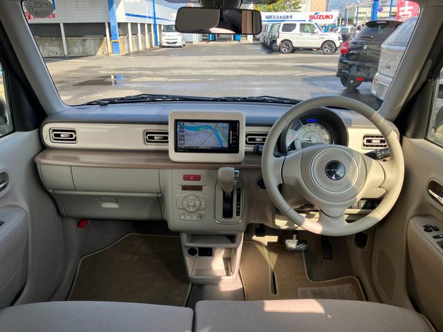 アルトラパン X 2WD 7インチナビ(TV付) バックカメラ レーダーブレーキサポート ディスチャージヘッドランプ 運転席シートヒーター オートライト 6スピーカー 14インチアルミホイール(14枚目)