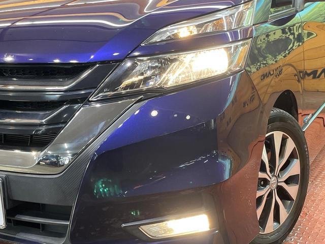 セレナ ハイウェイスター 純正9型ナビ 両側電動ドア バックカメラ エマージェンシーブレーキ 禁煙車 オートライト オートエアコン スマートキー ビルトインETC 純正16インチアルミ リアエアコン 純正革巻きハンドル(13枚目)