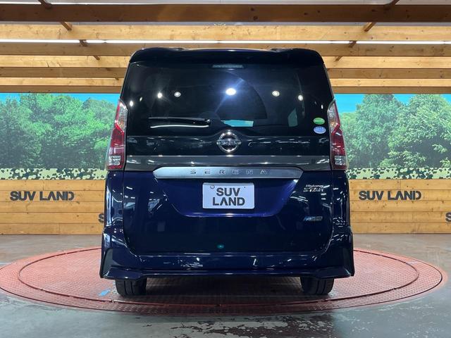 セレナ ハイウェイスター 純正9型ナビ 両側電動ドア バックカメラ エマージェンシーブレーキ 禁煙車 オートライト オートエアコン スマートキー ビルトインETC 純正16インチアルミ リアエアコン 純正革巻きハンドル(16枚目)