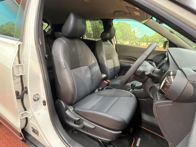 キックス X 純正SDナビ 全周囲カメラ セーフティアシスト プロパイロット 禁煙車 ハーフレザーシート シートヒーター デジタルルームミラー ドラレコ コーナーセンサー スマートキー LEDヘッド ルーフレール(8枚目)