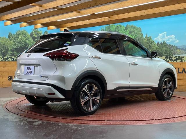 キックス X 純正SDナビ 全周囲カメラ セーフティアシスト プロパイロット 禁煙車 ハーフレザーシート シートヒーター デジタルルームミラー ドラレコ コーナーセンサー スマートキー LEDヘッド ルーフレール(17枚目)