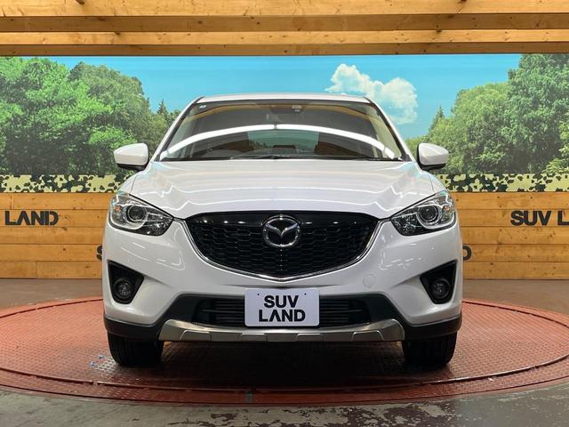CX-5 XD Lパッケージ 4WD 純正ナビ サイド・バックカメラ 本革シート 衝突軽減ブレーキ 禁煙車 前席シートヒーター 運転席パワーシート スマートキー HIDヘッド ETC オートライト 純正19インチアルミ(14枚目)