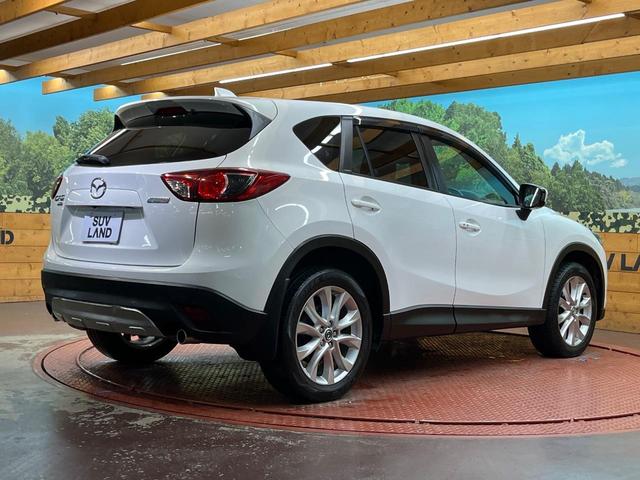 CX-5 XD Lパッケージ 4WD 純正ナビ サイド・バックカメラ 本革シート 衝突軽減ブレーキ 禁煙車 前席シートヒーター 運転席パワーシート スマートキー HIDヘッド ETC オートライト 純正19インチアルミ(17枚目)