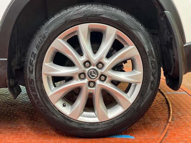 CX-5 XD Lパッケージ 4WD 純正ナビ サイド・バックカメラ 本革シート 衝突軽減ブレーキ 禁煙車 前席シートヒーター 運転席パワーシート スマートキー HIDヘッド ETC オートライト 純正19インチアルミ(30枚目)
