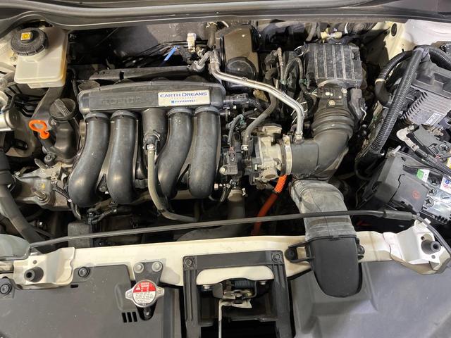 ヴェゼル ハイブリッドX 純正SDナビ シティブレーキアクティブシステム バックカメラ 禁煙車 スマートキー LEDヘッド クルコン オートライト オートエアコン 純正16インチアルミ Bluetooth CD DVD再生(18枚目)