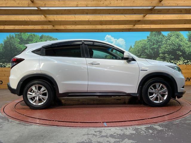 ヴェゼル ハイブリッドX 純正SDナビ シティブレーキアクティブシステム バックカメラ 禁煙車 スマートキー LEDヘッド クルコン オートライト オートエアコン 純正16インチアルミ Bluetooth CD DVD再生(27枚目)