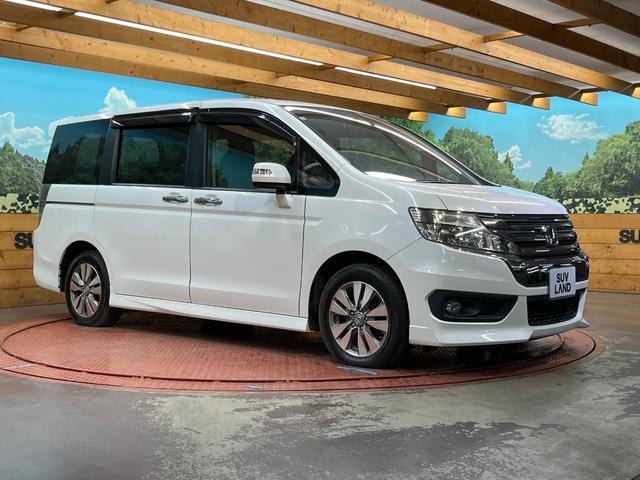 ステップワゴンスパーダ Ｚ　クールスピリット　４ＷＤ　両側電動スライド　９型純正ナビ　バックカメラ　禁煙車　ハーフレザーシート　スマートキー　ＨＩＤヘッド　ＥＴＣ　クルコン　オートライト　オートエアコン　１６インチＡＷ　Ｂｌｕｅｔｏｏｔｈ再生（27枚目）