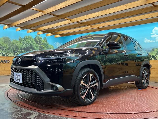 カローラクロス ハイブリッド Z パノラマルーフ 純正10.5型ナビ付ディスプレイオーディオ 全周囲カメラ レーダークルーズ 電動リアゲート ハーフレザーシート パワーシート ドラレコ コーナーセンサー スマートキー LEDヘッド(24枚目)