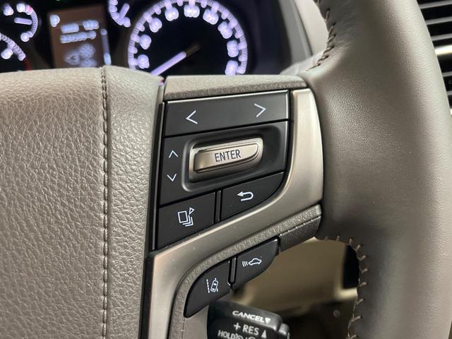 ランドクルーザープラド TX Lパッケージ 4WD 7人乗り サンルーフ 9型BIGX バックカメラ ベージュ革シート ルーフレール 純正19インチアルミ ETC 禁煙車 LEDヘッド オートライト クリアランスソナー レーダークルーズ(40枚目)