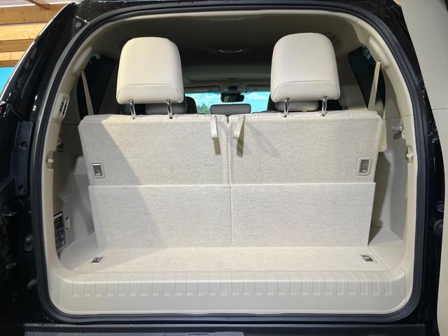 ランドクルーザープラド TX Lパッケージ 4WD 7人乗り サンルーフ 9型BIGX バックカメラ ベージュ革シート ルーフレール 純正19インチアルミ ETC 禁煙車 LEDヘッド オートライト クリアランスソナー レーダークルーズ(51枚目)