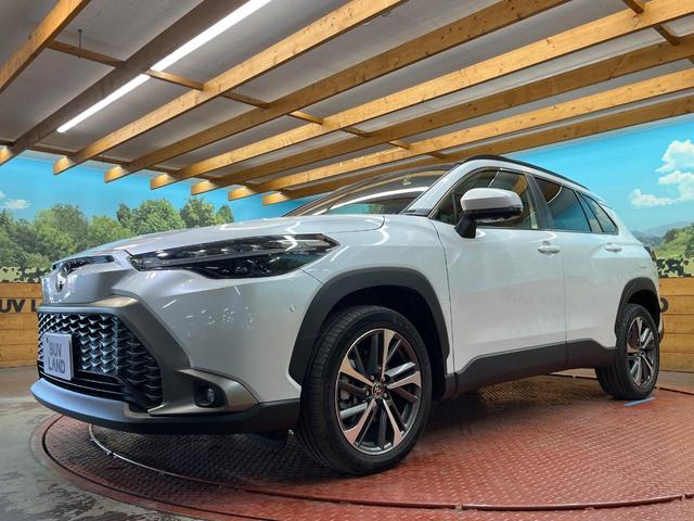 カローラクロス ハイブリッド Z パノラマルーフ 純正10.5型ナビ パノラミックビューモニター シートヒーター パーキングアシスト ドライブレコーダー ETC 半革シート シーケンシャルウィンカー ブラインドスポットモニター(47枚目)