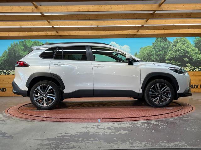 カローラクロス ハイブリッド Z パノラマルーフ 純正10.5型ナビ パノラミックビューモニター シートヒーター パーキングアシスト ドライブレコーダー ETC 半革シート シーケンシャルウィンカー ブラインドスポットモニター(50枚目)