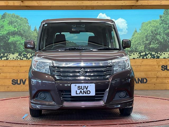 ソリオ ハイブリッドMX 電動スライドドア SDナビ バックカメラ デュアルカメラブレーキサポート 禁煙車 シートヒーター スマートキー ETC クルコン 車線逸脱警報 オートエアコン 純正15インチアルミ(14枚目)