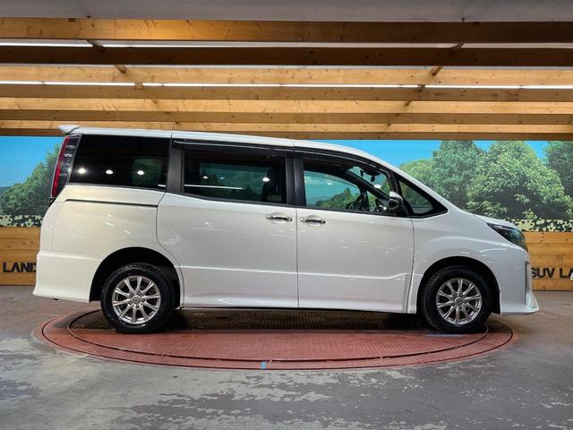 ノア Si ダブルバイビー 4WD 純正9型ナビ フリップダウンモニター バックカメラ 両側電動ドア ドライブレコーダー ETC クルーズコントロール LEDヘッド オートライト オートハイビーム 革巻きステアリング(27枚目)