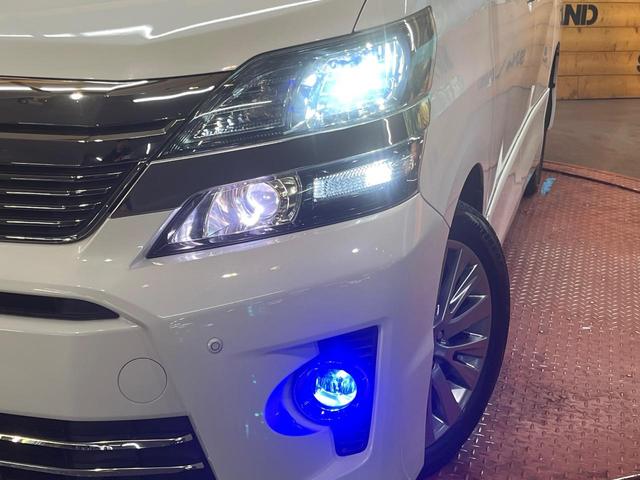 ヴェルファイア ２．４Ｚ　ゴールデンアイズ　純正ナビ　フリップダウンモニター　全周囲カメラ　両側電動ドア　禁煙車　電動リアゲート　ハーフレザーシート　コーナーセンサー　スマートキー　ＨＩＤヘッド　ＥＴＣ　クルコン（13枚目）