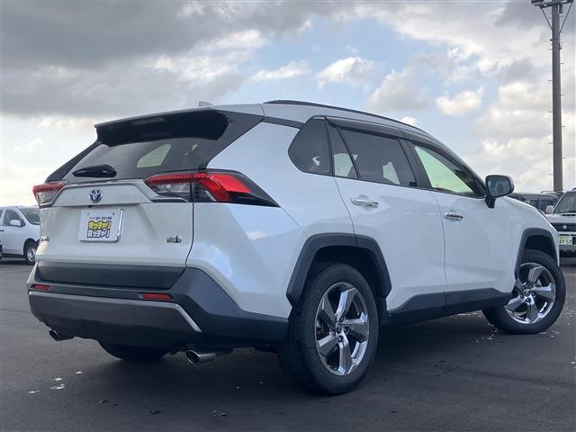 RAV4 ハイブリッドG 4WD 電動リアゲート ETC フルセグ バックカメラ シートヒーター ステアリングヒーター パワーシート ドラレコ セキュリティ スマートキー プッシュスタート 純正18インチAW(4枚目)