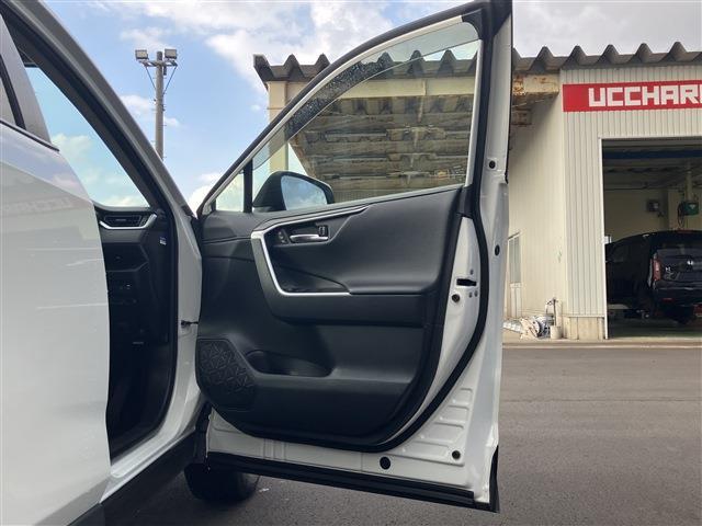 RAV4 ハイブリッドG 4WD 電動リアゲート ETC フルセグ バックカメラ シートヒーター ステアリングヒーター パワーシート ドラレコ セキュリティ スマートキー プッシュスタート 純正18インチAW(47枚目)