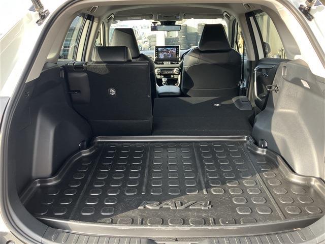 RAV4 ハイブリッドG 4WD 電動リアゲート ETC フルセグ バックカメラ シートヒーター ステアリングヒーター パワーシート ドラレコ セキュリティ スマートキー プッシュスタート 純正18インチAW(61枚目)