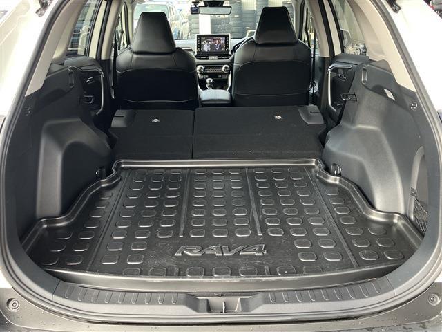 RAV4 ハイブリッドG 4WD 電動リアゲート ETC フルセグ バックカメラ シートヒーター ステアリングヒーター パワーシート ドラレコ セキュリティ スマートキー プッシュスタート 純正18インチAW(62枚目)
