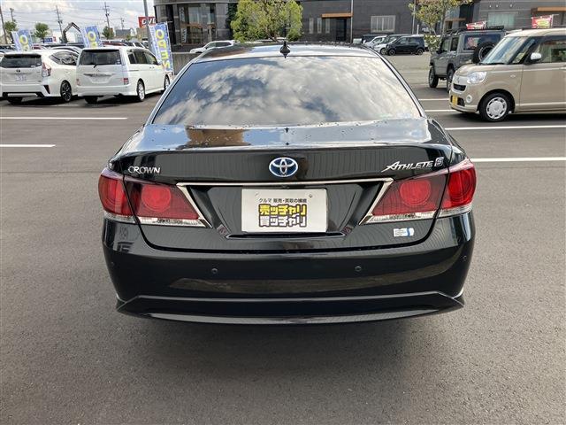 クラウンハイブリッド アスリートS ブラックスタイル 純正ナビ バックカメラ フルセグTV ドライブレコーダー シートヒーター D席N席側パワーシート ETC クルーズコントロール LEDヘッドライト 純正フロアマット ドアバイザー  コーナーセンサー(6枚目)