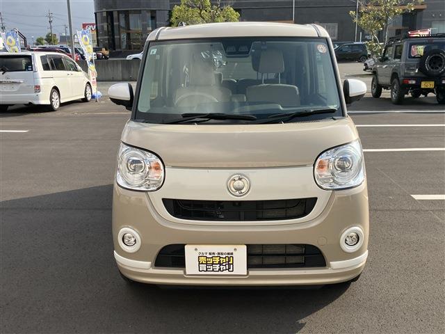 ムーヴキャンバス GホワイトアクセントVS SAIII 純正ナビ 全方位カメラ フルセグTV Bluetooth接続 両側パワースライドドア フロアマット アイドリングストップ ETC フォグランプ スマートキー プッシュスタート 衝突軽減ブレーキ(3枚目)