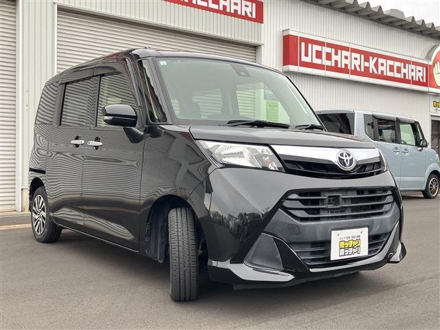 タンク G S ナビ フルセグ バックカメラ 両側パワースライドドア 純正14インチAW プッシュスタート スマートキー フロアマット Bluetooth オートエアコン ドアバイザー(3枚目)