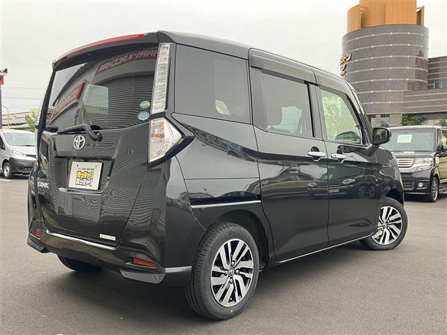 タンク G S ナビ フルセグ バックカメラ 両側パワースライドドア 純正14インチAW プッシュスタート スマートキー フロアマット Bluetooth オートエアコン ドアバイザー(4枚目)