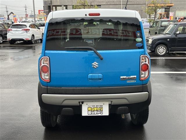 ハスラー Ｇ　４ＷＤ　社外ナビ　バックカメラ　ドライブレコーダー　Ｂｌｕｅｔｏｏｔｈ接続　衝突軽減ブレーキ　アイドリングストップ　ダウンヒルアシストコントロール　シートヒーター　フロアマット　ドアバイザー（6枚目）