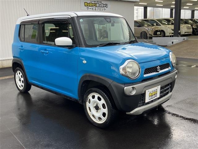 ハスラー Ｇ　４ＷＤ　社外ナビ　バックカメラ　ドライブレコーダー　Ｂｌｕｅｔｏｏｔｈ接続　衝突軽減ブレーキ　アイドリングストップ　ダウンヒルアシストコントロール　シートヒーター　フロアマット　ドアバイザー（8枚目）