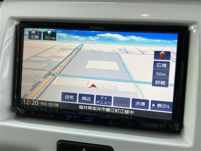 ハスラー Ｇ　４ＷＤ　社外ナビ　バックカメラ　ドライブレコーダー　Ｂｌｕｅｔｏｏｔｈ接続　衝突軽減ブレーキ　アイドリングストップ　ダウンヒルアシストコントロール　シートヒーター　フロアマット　ドアバイザー（9枚目）