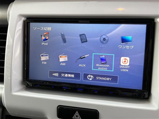 ハスラー Ｇ　４ＷＤ　社外ナビ　バックカメラ　ドライブレコーダー　Ｂｌｕｅｔｏｏｔｈ接続　衝突軽減ブレーキ　アイドリングストップ　ダウンヒルアシストコントロール　シートヒーター　フロアマット　ドアバイザー（11枚目）