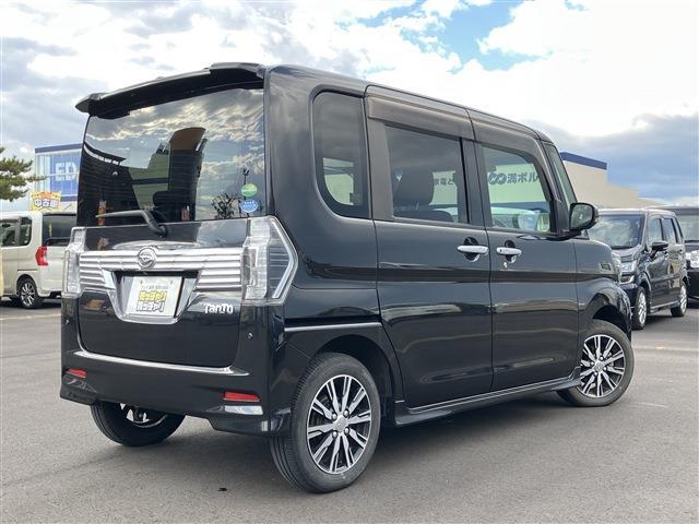 タント カスタムX トップエディションSAIII 4WD 純正14インチAW フォグランプ キーレス ステアリングスイッチ プッシュスタート スマートキー シートヒーター 両側パワースライドドア ETC フロアマット ドアバイザー(4枚目)