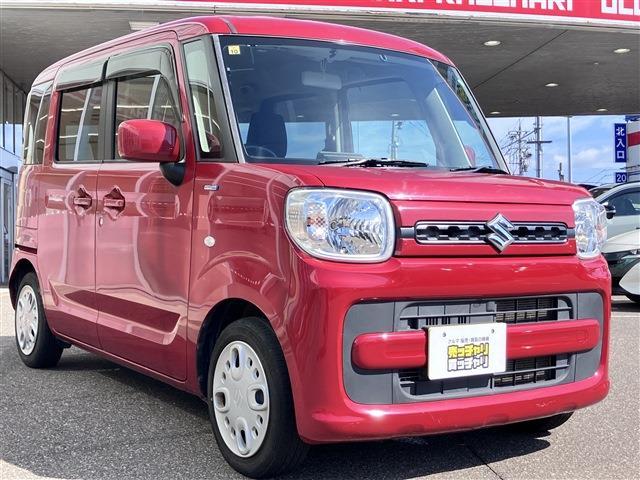 スペーシア ハイブリッドＧ　両側スライドドア　ナビ　フルセグＴＶ　バックモニター　ＥＴＣ　キーレス（3枚目）