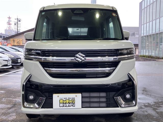 スペーシアカスタム ハイブリッドＧＳ　４ＷＤ★ハイブリッド★片側電動スライドドア★純正アルミホイール★パワーウィンドウ★フォグランプ★シートヒーター★ＬＥＤ（2枚目）