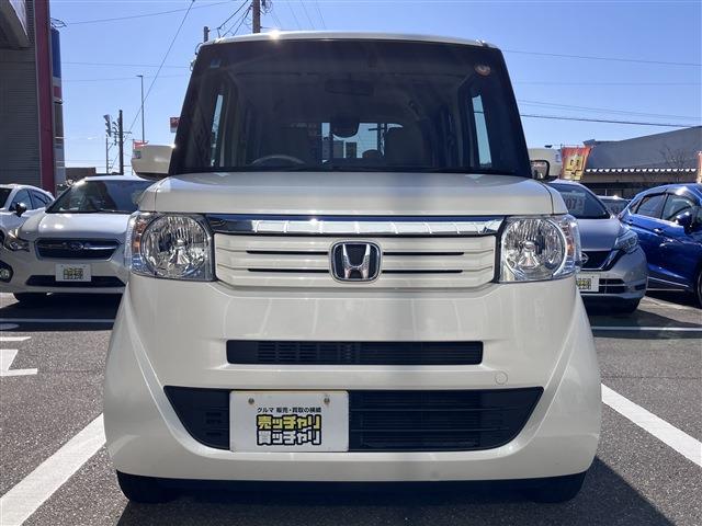 N-BOX G・ターボLパッケージ 純正ナビ★フルセグTV★バックカメラ★両側電動スライドドア★純正アルミホイール★スマートキー★プッシュスタート★ETC★パワーウィンドウ★フロアマット★横滑り防止装置(4枚目)