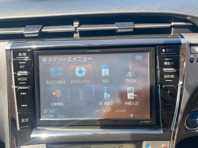プリウス Ｇ　ハーフレザー／社外８インチナビ／フルセグ／パワーシート／クルーズコントロール／ＥＴＣ／フォグ／スマートキー／ウインカー付電動格納ドアミラー（17枚目）