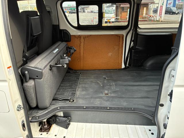 ハイエースバン ロングDX GLパッケージ 3/6人乗り4WD ディーゼルターボ ナビ ワンセグ 前後ドライブレコーダー ETC 電動格納ミラー キーレス フォグランプ(33枚目)