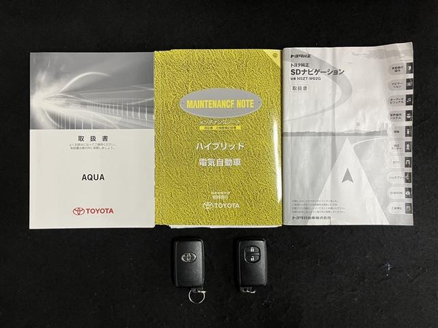 アクア Ｇ　フルセグ　メモリーナビ　ＤＶＤ再生　ミュージックプレイヤー接続可　バックカメラ　ＥＴＣ（40枚目）