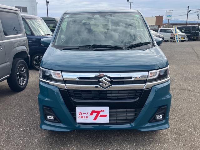 ワゴンRカスタムZ ハイブリッドZX メモリーナビ フルセグTV Bluetoothオーディオ ETC ドライブレコーダー スマートキー プッシュスタート 衝突被害軽減システム アイドリングストップ LEDヘッドライト(2枚目)