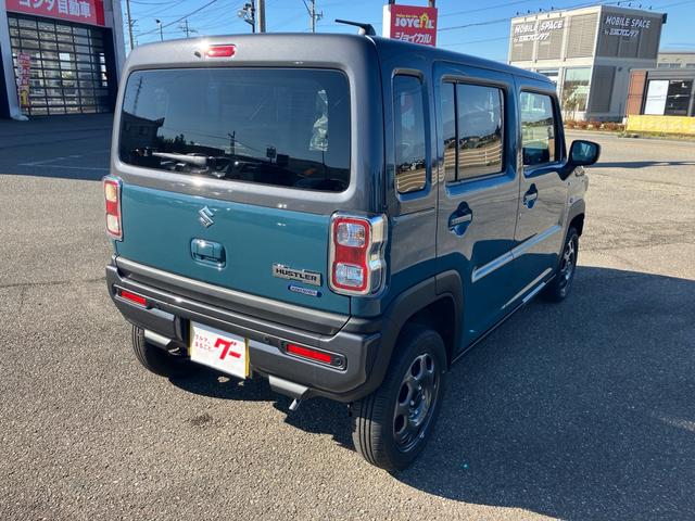 ハスラー ハイブリッドG 4WD DAMDカラビナ 届出済未使用車 スマートキー プッシュスタート 衝突被害軽減システム アイドリングストップ オートエアコン 電動格納ミラー(4枚目)