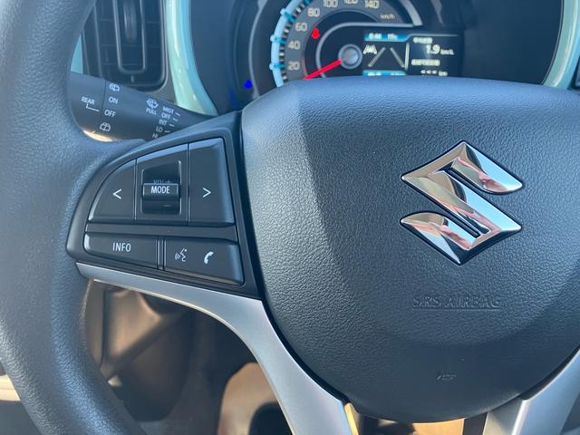 ハスラー ハイブリッドG 4WD DAMDカラビナ 届出済未使用車 スマートキー プッシュスタート 衝突被害軽減システム アイドリングストップ オートエアコン 電動格納ミラー(18枚目)