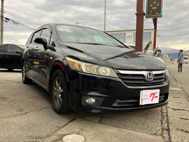 ストリーム Ｘ　ＥＴＣ　バックカメラ　ナビ　ＴＶ　キーレスエントリー　３列シート　ＡＴ　アルミホイール　ＣＤ　衝突安全ボディ　ＡＢＳ　エアコン　パワーステアリング　パワーウィンドウ（6枚目）