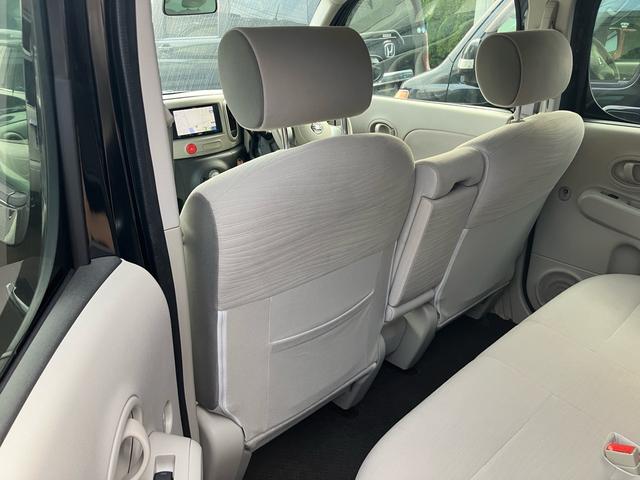 キューブ 15X スマートキー アイドリングストップ ETC ナビTV 頸部衝撃緩和ヘッドレスト 盗難防止システム 衝突安全ボディ 運転席・助手席エアバック ABS ESC エアコン パワーステアリング(21枚目)